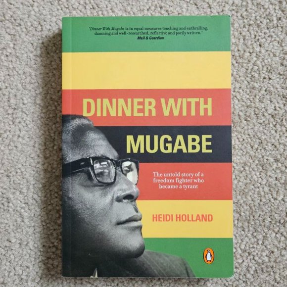 4/$20 Dinner‎ with Mugabe by Heidi Holland - Paperback - Picture 1 of 4